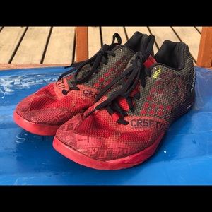 Reebok Crossfit Kevlar Men's Red Crossfit Sneakers